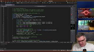 Live Coding- Working on some OBS plugins.
