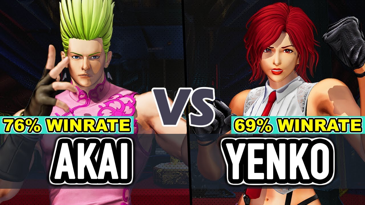 Yenko Lol KOF XV AKAI (Benimaru/Andy/Sylvie) vs YENKO (Vanessa/Duo Lon/Ash) The ...