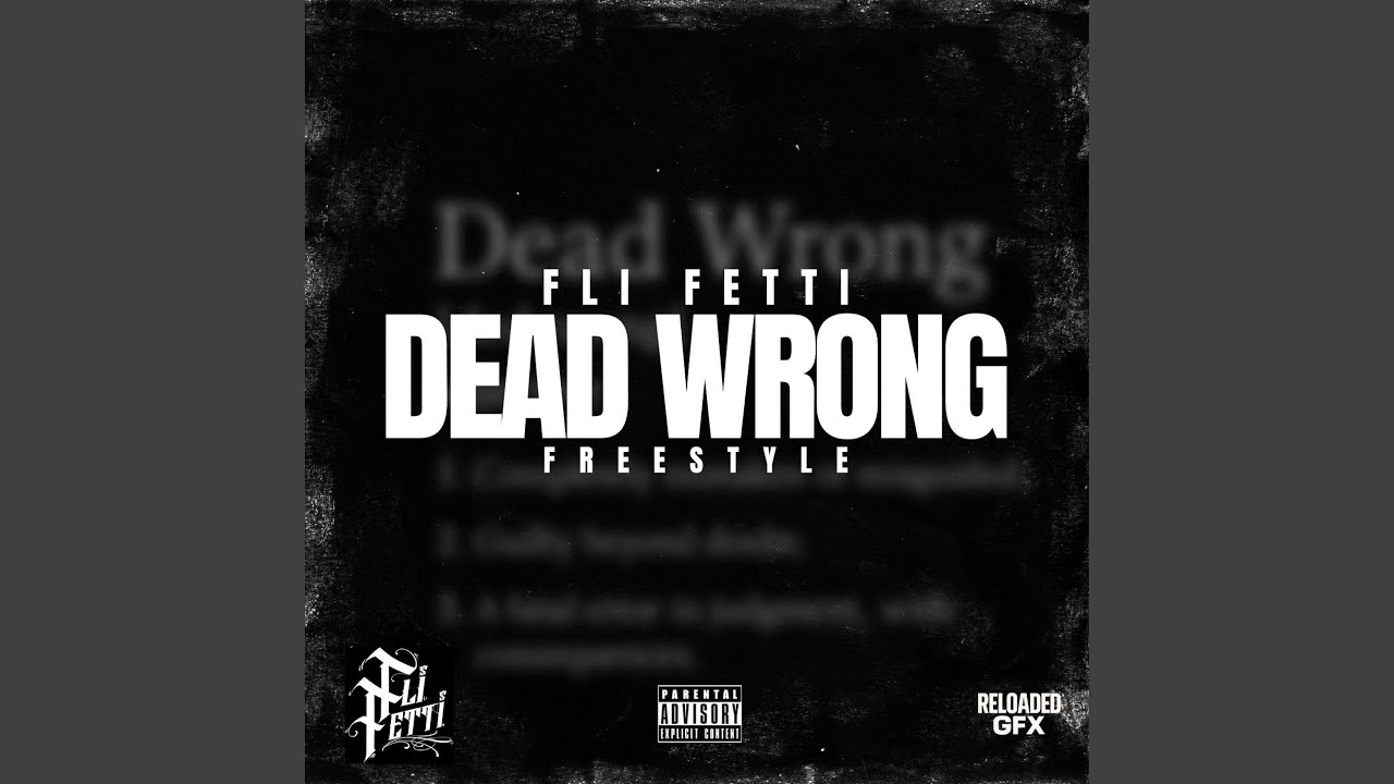 Watch Dead Wrong Freestyle on YouTube Watch Dead Wrong Freestyle on YouTube