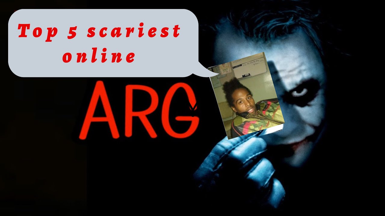 Top-5 Scariest Online ARG’s - YouTube