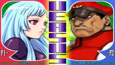 CAPCOM FIGHTING EVOLUTION MAX- KULA & BLAZE VS. M. BISON & SAGAT  3-16-19 #mugen