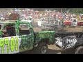 Comber Fair Demolition Derby 2018 | Trucks