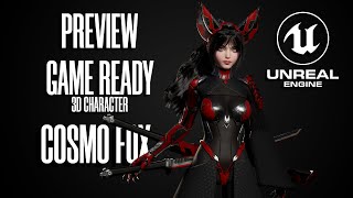 UE4 PREVIEW - GAME-READY 3D Character - Cosmo Fox Girl