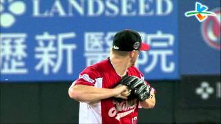 20130803 CPBL 象VS桃猿 10上 王峻杰不死三振上壘