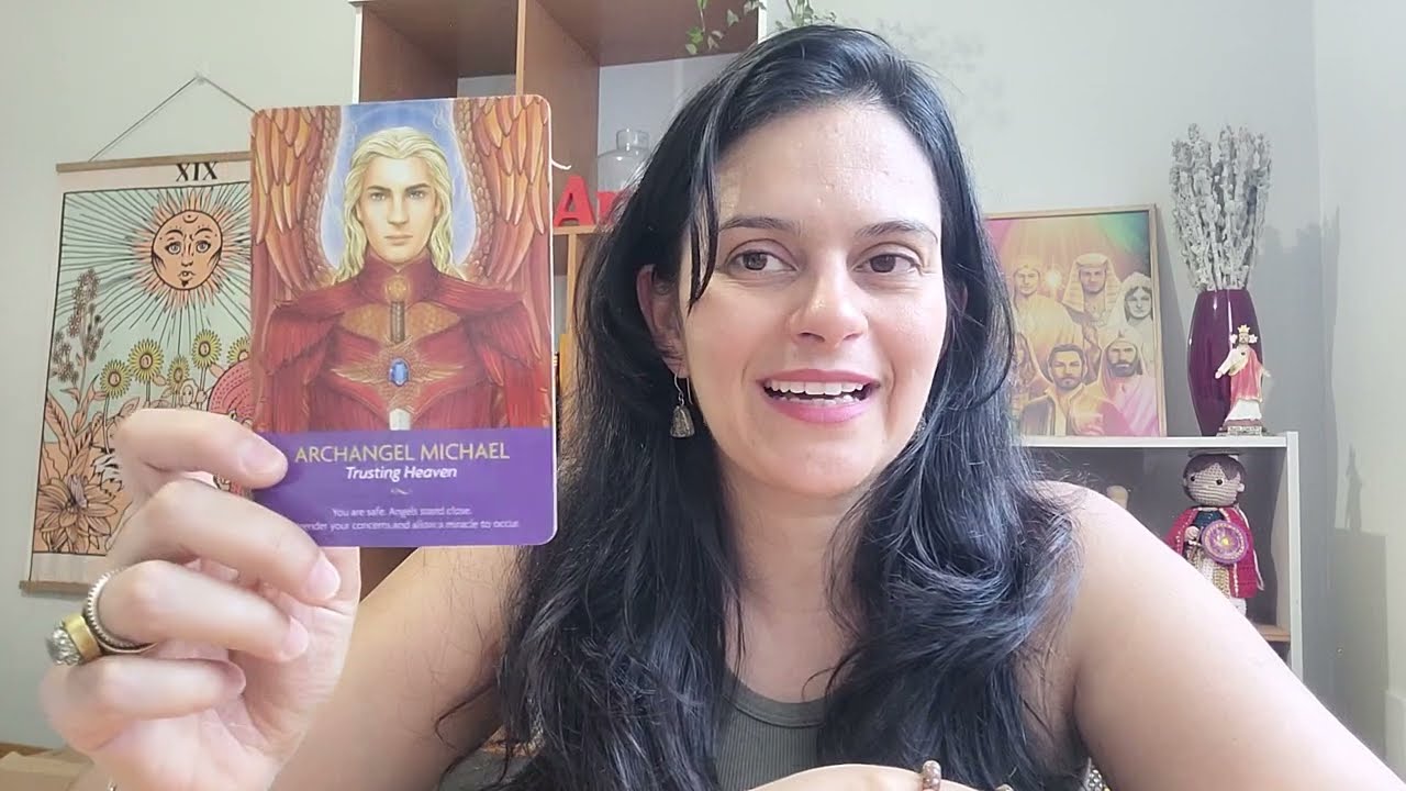 Acalme-se 💙 Uma solução simples para o que te preocupa 💙 Msg de Arcanjo Miguel