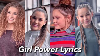 Haschak Sisters - Girl Power (Lyrics on video)