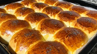 Bi̇r Şi̇şe Soda İle😱 İçi̇ Kopuk Kopuk Asla Bayatlamayan Pamuk Poğaça