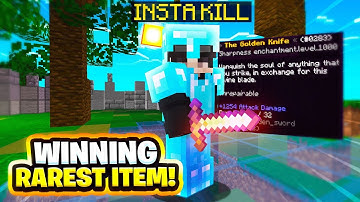 WINNING THE *RAREST* ITEM ON THE SERVER! *INSTA KILL* Minecraft Factions | Minecadia Pirate [6]