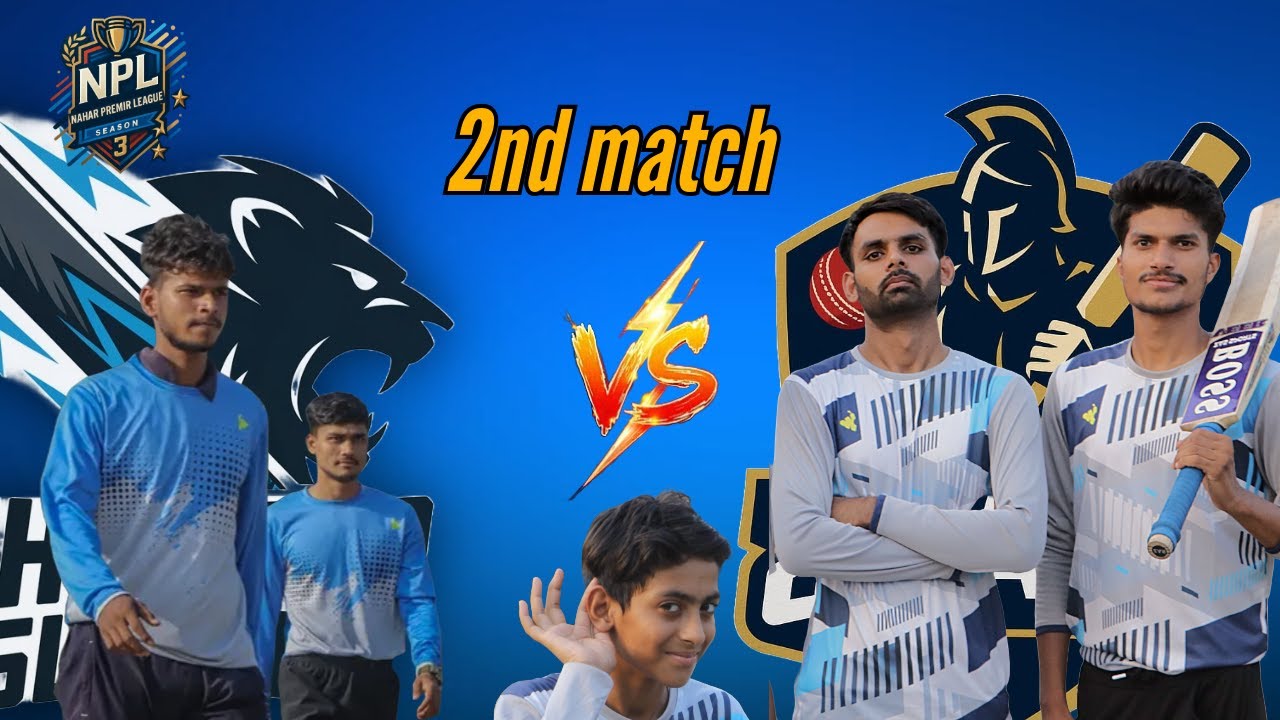 NPL SEASON 3 |Second Match| 1st Innings | THE TITANS VS Thunder Slayers