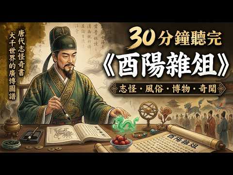 西陽雜俎 : 正史不敢寫的人性暗面！為什麼越是荒唐的事，背後越藏著真相？這世界上有一種人，活在規律之外，卻活得最通透