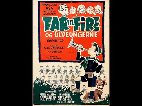 Far til fire og ulveungerne (1958) Trailer 🎞