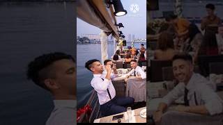 Experience Dinner Cruise in Chao Phraya River, Bangkok, Thailand #travel #thailand #bangkok #shorts