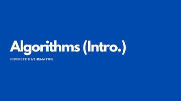 Lecture-3.1-Algorithms