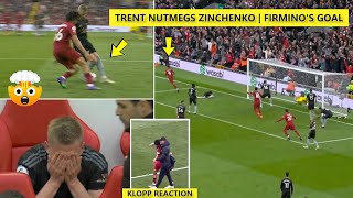 😱Trent Nutmegs Zinchenko Before Giving Assist To Firmino Against Arsenal!