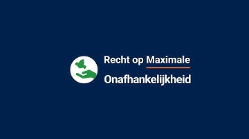VN-verdrag handicap Artikel 26: Recht op maximale onafhankelijkheid