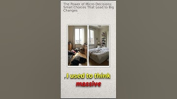 The Ripple Effect: How Micro-Decisions Transform Your Life