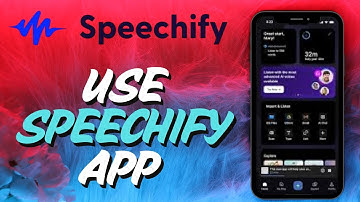 How to Use Speechify App - Here
