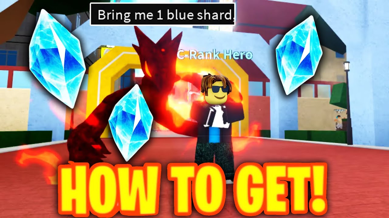 How To Get BLUE SHARDS In HEROES WORLD! Roblox