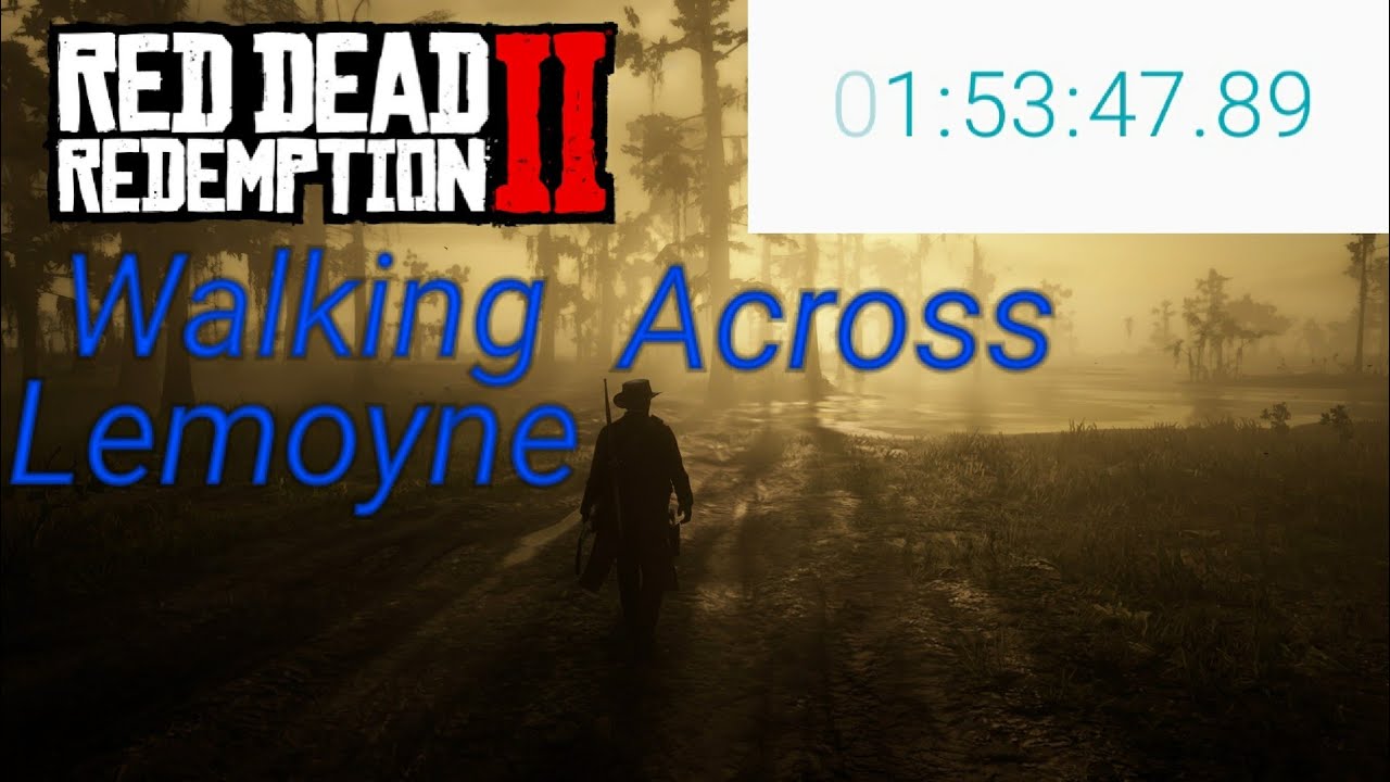 Red Dead Redemption II: Walking Across Lemoyne (PS4)