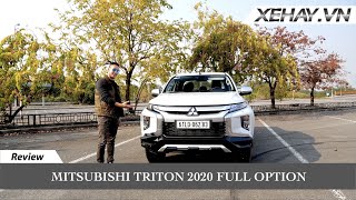Tất tần tật về Triton Full Option 2020 - đối thủ đáng gờm của Ford Ranger |XEHAY.VN|