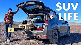 He Lives Full-Time in a Subaru—No Building Required!