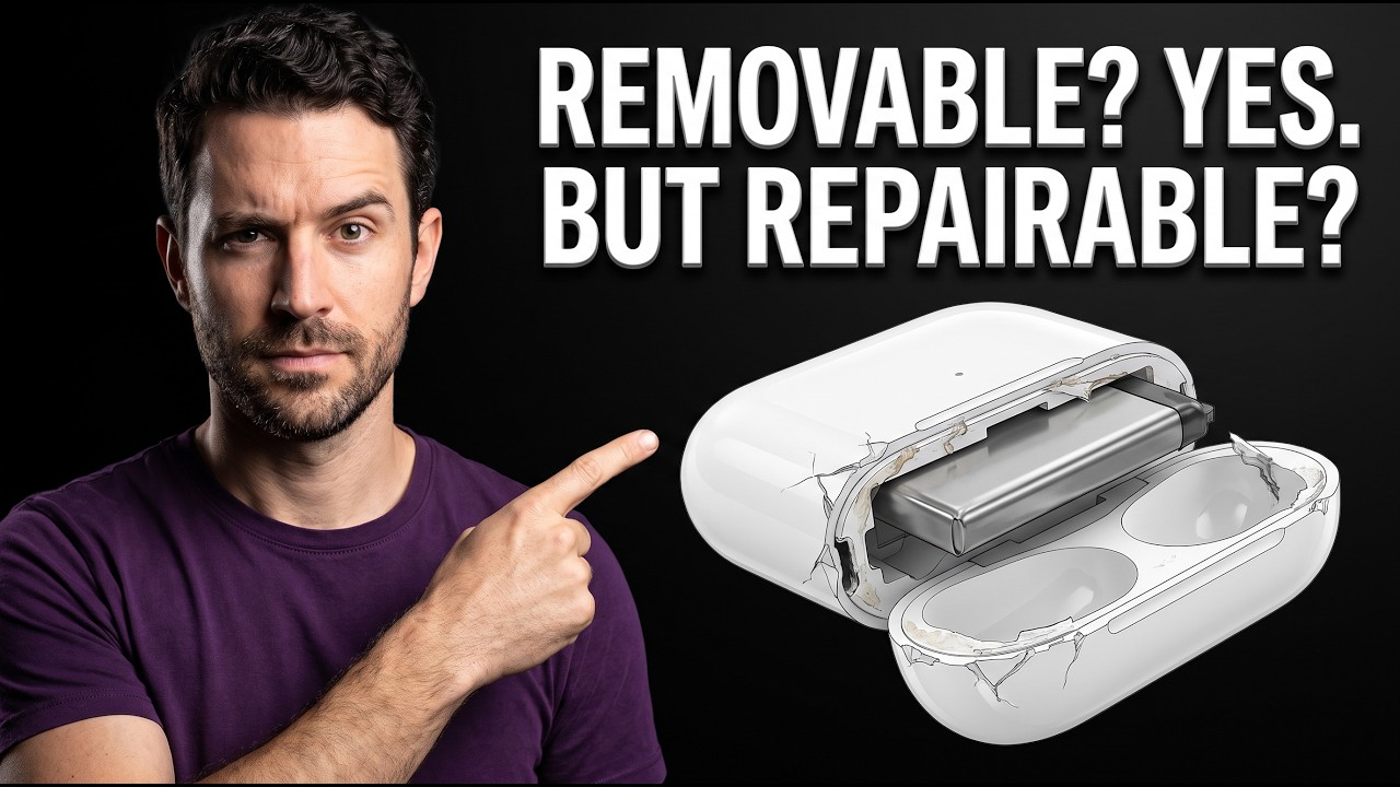 AirPods 5 Got Removable Batteries — Repair Is Still a Mess