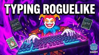 I Turned Typing Into a Roguelike | Typesmith Devlog 0 [Godot]