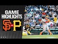 Giants vs pirates game highlights 52124  mlb highlights