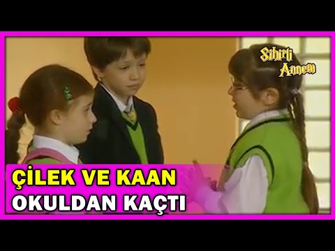 Çilek Ve Kaan Okuldan Kaçtı! - Sihirli Annem 99.Bölüm