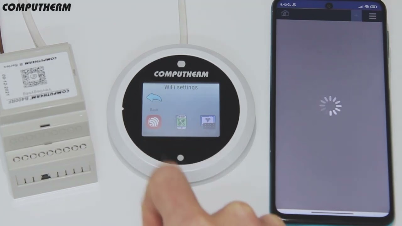 How to Install Computherm B400RF Wi-Fi thermostat