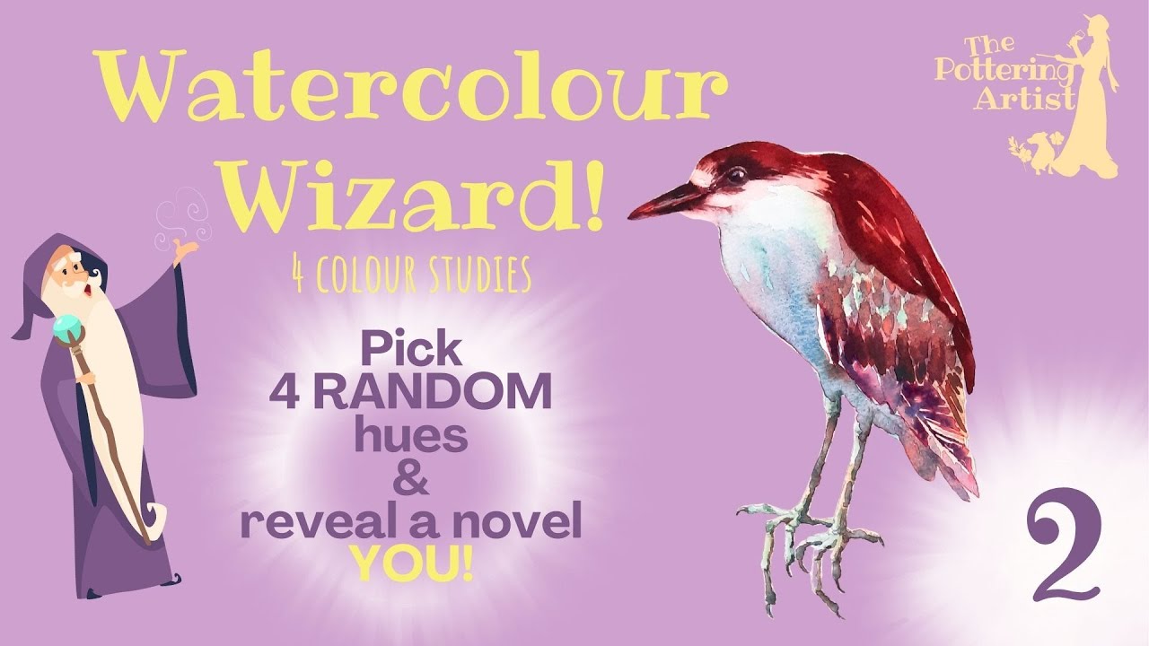 Watercolour Wizard - 2 - Heron