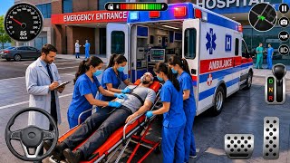 لعبة محاكاة إنقاذ المدينة بسيارة الإسعاف - قيادة سيارة إسعاف الطوارئ الأمريكية 911 ثلاثية الأبعاد... screenshot 5