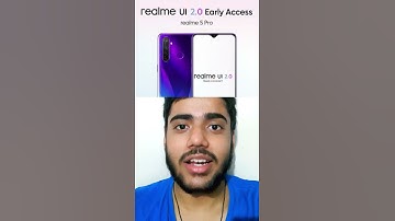 Realme 5 Pro UI 2.0 update