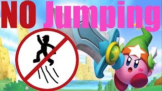 Is It Possible to Beat Kirby's Return to Dreamland Without Jumping? -No Jump Challenge
