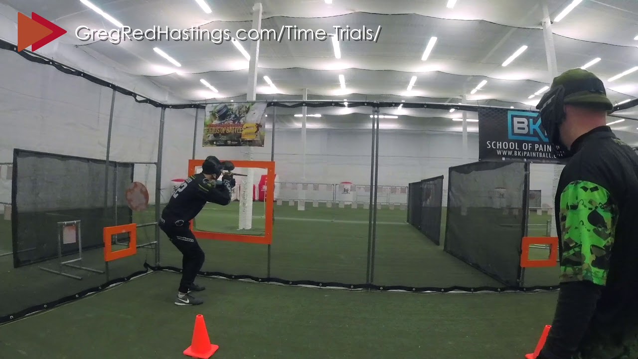 The First Mad Frog Built Time Trials at BOSTON PAINTBALL