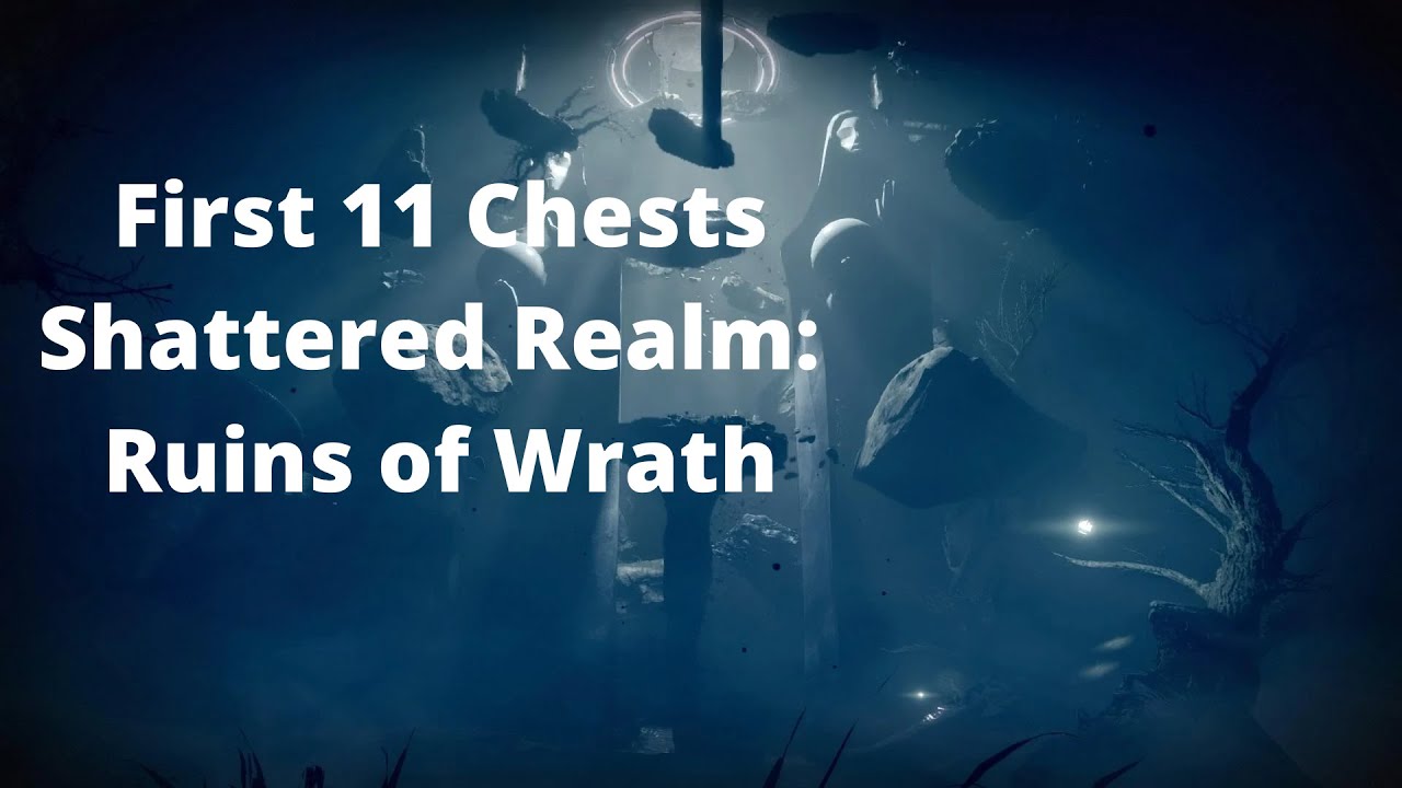 The 11 Secret chests in Shattered Realm: Ruins of Wrath Destiny 2
