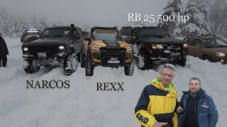 CİHAN KOSİF VE REXX-NARCOS-PATROL RB25 500hp İLK DEFA KARDA #cihankosif  #offroad #akincilarextreme