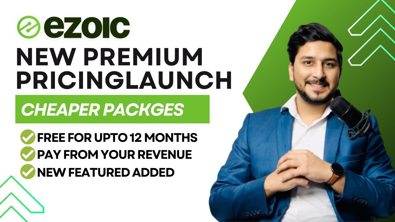 Ezoic NEW PREMIUM PACKAGES Launched - Starting From $4.25 (PAY FROM REVENUE) - CHEAPER PLANS