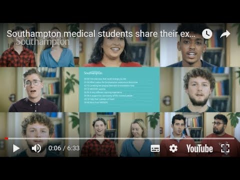 Southampton medical students share their experience