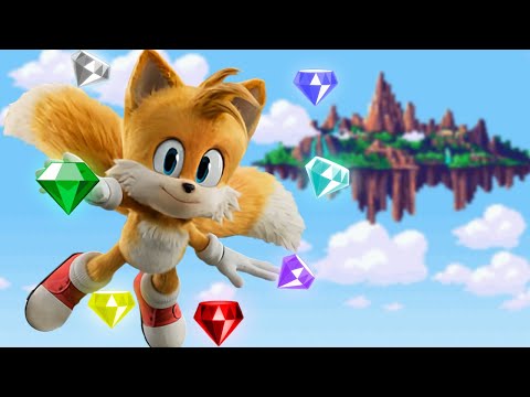 Beating Sonic 3 & Knuckles [Genesis] with Tails & ALL SUPER EMERALDS