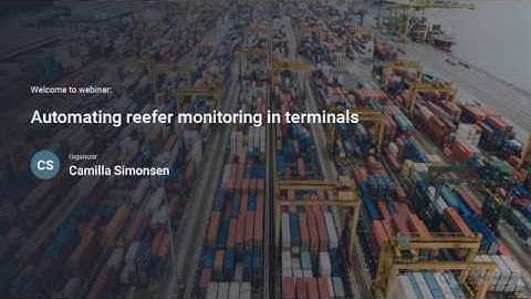 Automating Reefer Monitoring in Terminals