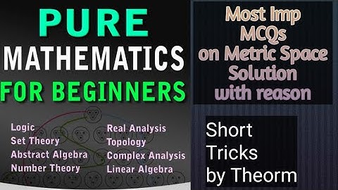FPSC,PPSC,IIT JAM , CSIR NET  Preparation MCQs 19 to 24 (Metric Spaces) by M.Waqas