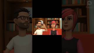Cute &amp; Funny Cartoon Couple Moments 💕🤣Love + Anger = Funny Couple Goals 😂❤️#funny