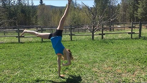 How to do a One Handed Cartwheel