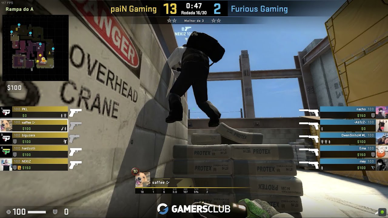 Pov csgo demo saffee (24/7) Pain vs Furious - Vertigo (FlowFiReLEAGUE 19/11/2021)