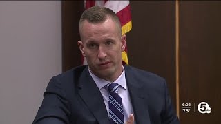 Euclid Police officer Michael Amiott sentenced on charges from 2017 traffic stop.