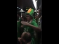 Irish fans Singing Lullabies to French baby on Bordeaux Tram - Euro 2016 - Ireland fans - Supporters