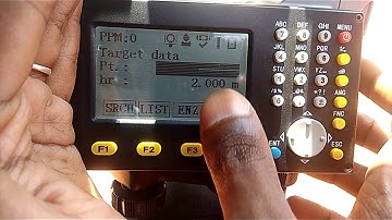 Total Station Geomax-Topography/ Change Point