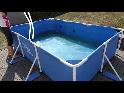 Video: Wie Kann Man Intex-Poolwasser Ablassen? Wie Kann Man Wasser Aus Einem Rahmenpool Schnell Bis Zum Ende Ablassen?