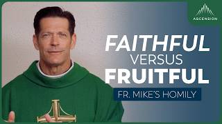"Fruitful and Faithful" | 17th Sunday in Ordinary Time (Fr. Mike's Homily) #sundayhomily